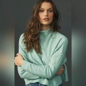 Pilcro Alani Mint Cashmere Sweater Size Medium